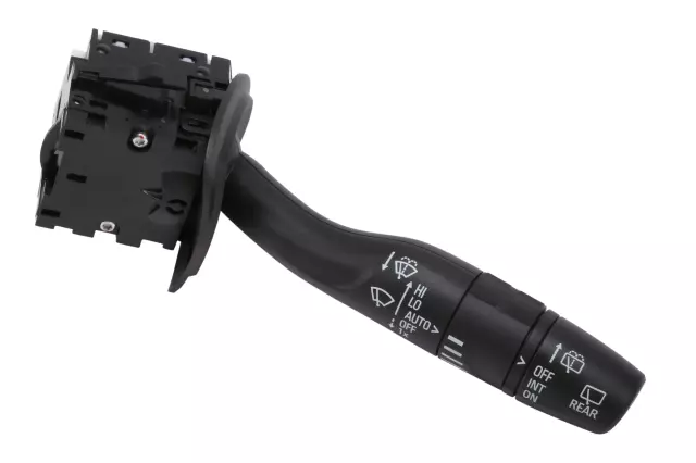 Black Windshield Wiper and Washer Switch - GM (42712431)