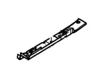 5F9Z74106A95AA - Body: Floor Extension for Ford: Explorer, Freestyle, Police Interceptor Utility, Taurus X | Lincoln: MKT Image