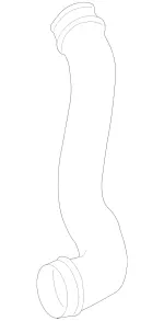 2115282482 - : Inter-Cooler Hose for Mercedes-Benz Image