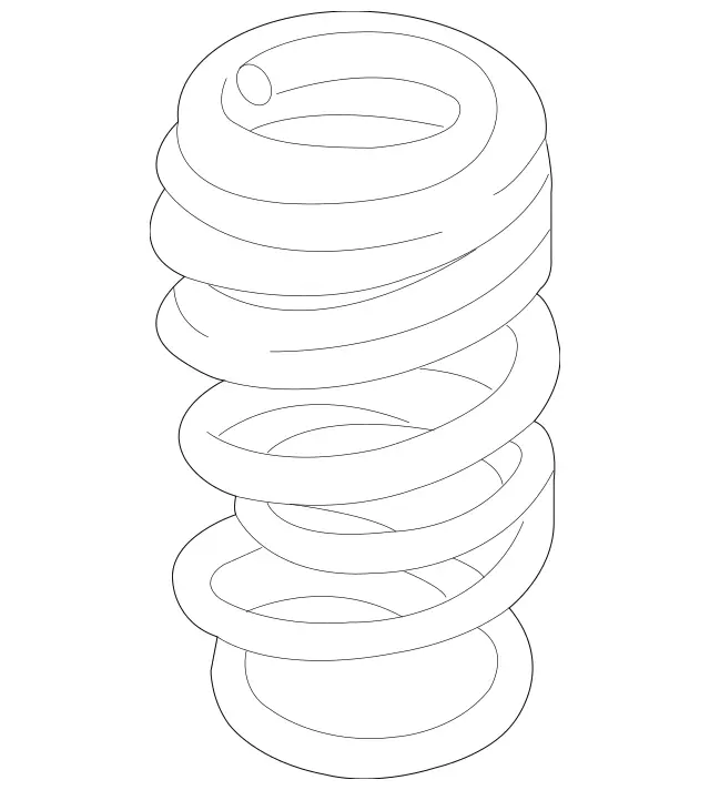 2423240404 - : Helical Spring for Mercedes-Benz: B Electric Drive, B250e Image