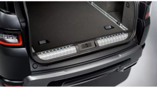 VPLWS0211AAM - Interior: Loadspace Tread Plate Finisher, Illuminated for Land-Rover Image