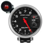 3905 - : GAUGE, TACHOMETER, 5", 8K RPM, PEDESTAL W/ EXT. SHIFT-LITE, SPORT-COMP for AutoMeter Image