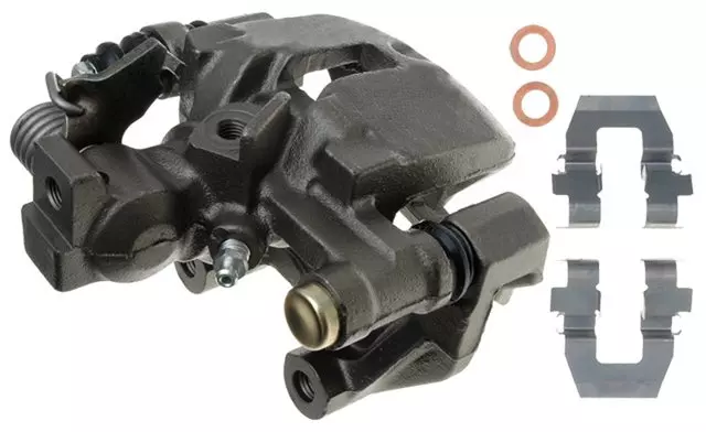 Rear Passenger Side Disc Brake Caliper Assembly (Friction Ready Non-Coated), Remanufactured - GM (19141529)