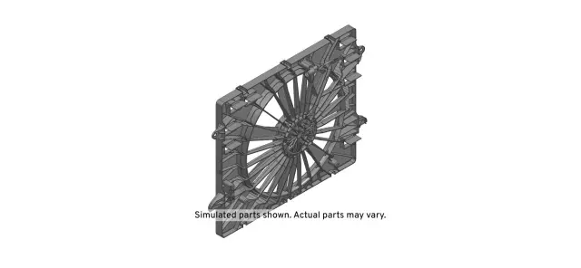 86579042 - Cooling System: Fan Module for Buick: Enclave | Chevrolet: Traverse, Traverse Limited Image