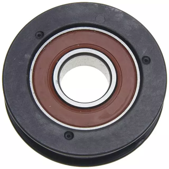 38025 - Belts and Cooling: Flanged Idler Pulley for Buick: Lucerne | Cadillac: DeVille, DTS, Eldorado, Seville | Mazda: 6 | Oldsmobile: Aurora | Pontiac: Bonneville | Toyota: Camry Image