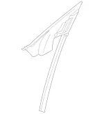 1177250229 - : Window Guide for Mercedes-Benz Image