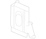 2075450440 - Electrical Equipment and Instruments: Holder for Mercedes-Benz Image