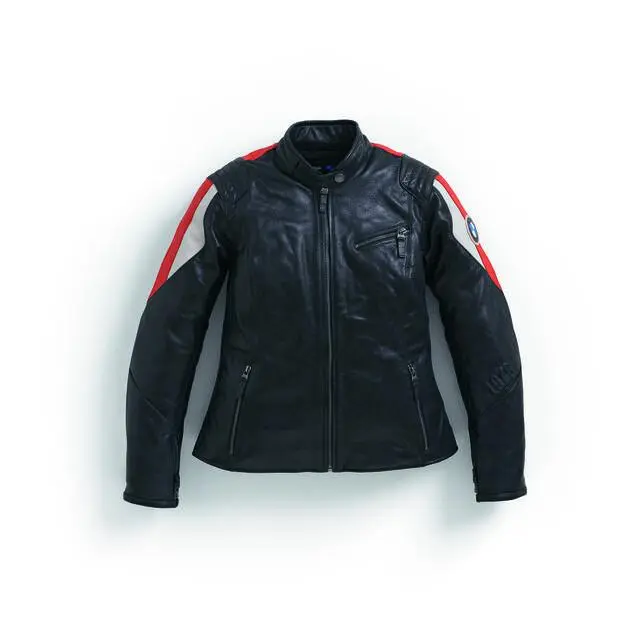 BMW Motorrad レディース革ライダースジャケット W3JCL00301090219 - Women's Club Leather Jacket BMW Motorrad USA