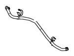AE5Z8276B - Cooling System: Engine Coolant Overflow Hose for FORD Image