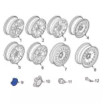 M1PZ1130B - : Center Cap for Ford Image
