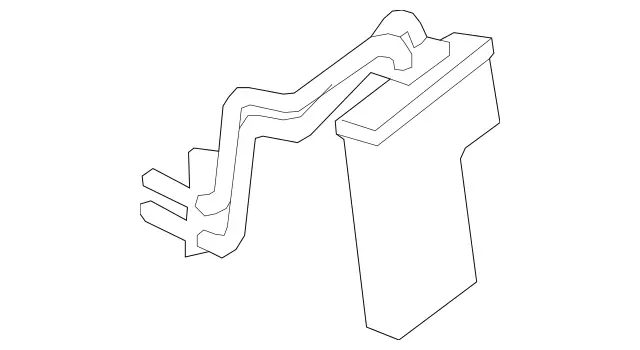 204830151564 - Heating and Ventilation: Parts Kit, Piping for Mercedes-Benz: AMG GT, AMG GT Black Series, AMG GT C, AMG GT R, AMG GT S, C250, C300, C350, C63 AMG, CLS400, CLS550, CLS63 AMG, CLS63 AMG S, E250, E350, E400, E550, E63 AMG, E63 AMG S, GLK250, GLK350, SL400, SL450, SL550, SL63 AMG, SL65 AMG, SLS AMG Image