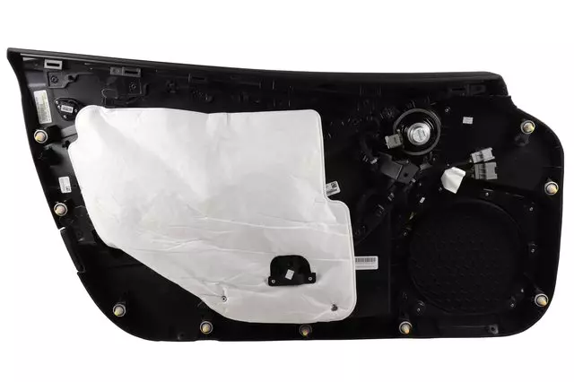 Black Front Passenger Side Door Trim Assembly - GM (84586708)