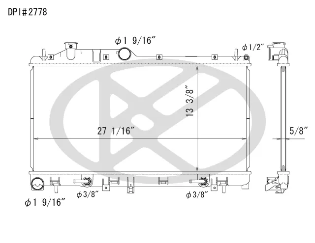 A2778 - : Koyorad Radiator for Koyo Image