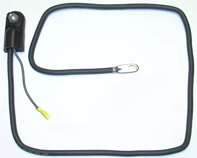 88860078 - Electrical: Positive Cable for Buick: Electra, LeSabre | Chevrolet: Astro, C/K Pickup, Camaro, K5 Blazer, R20, R30, Suburban C10, Suburban C20, Suburban K10, Suburban K20, Suburban R10, Suburban R1500, Suburban R20, Suburban R2500, Suburban V10, Suburban V1500, Suburban V20, Suburban V2500, V20, V30 | GMC: C1500 Pickup, C2500 Pickup, C3500 Pickup, Jimmy, K1500 Pickup, K2500 Pickup, K3500 Pickup, P2500, R2500 Pickup, R3500 Pickup, Safari, Suburban C1500, Suburban C2500, Suburban K1500, Suburban K2500, Suburban R1500, Suburban R2500, V1500 Suburban, V2500, V2500 Suburban, V3500 | Oldsmobile: 98, Delta 88 | Pontiac: Bonneville, Fiero, Firebird Image