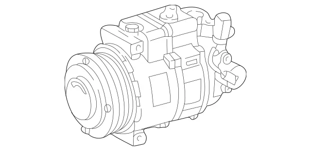 12305611 - : Refrigerant Compressor for Mercedes-Benz Image