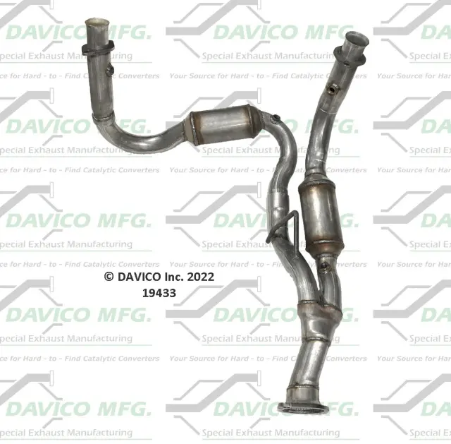 19433 - Exhaust: Direct Fit Catalytic Converter for DAVICO CONVERTERS Image