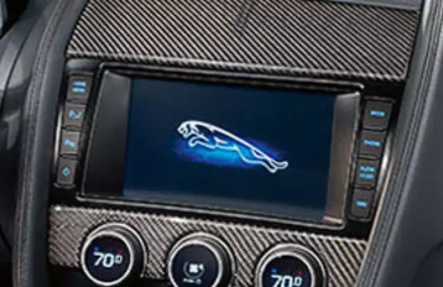 T2R5267 - Interior: Carbon Fibre Trim - Center Console - Lhd for Jaguar Image