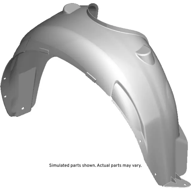 15952291 - : Rear Driver Side Wheelhouse Liner for Chevrolet: Impala, Impala Limited Image