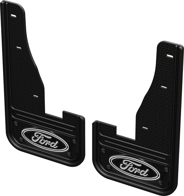 VNB5Z16A550B - Exterior: Splash Guards, Rear Pair for Ford: Explorer Image