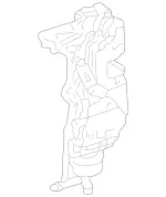 215720163564 - Front Doors: Lock for Mercedes-Benz: CL500, CL55 AMG Image