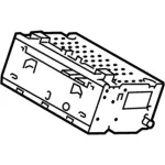 D2BZ18C869Y - Body: AM/FM Radio for Ford Image