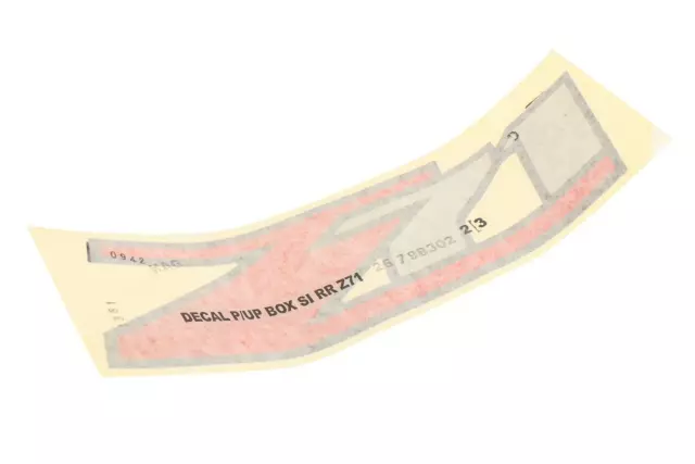 25798302 - Body: Decal for Chevrolet: Silverado 1500, Silverado 2500 HD, Silverado 3500 HD | GMC: Sierra 1500, Sierra 2500 HD, Sierra 3500 HD Image