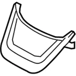 GD9Z3D758CA - : Lower Cover for Ford Image