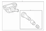 9052202 - Wheels: Tire Pressure Sensor for Mercedes-Benz Image