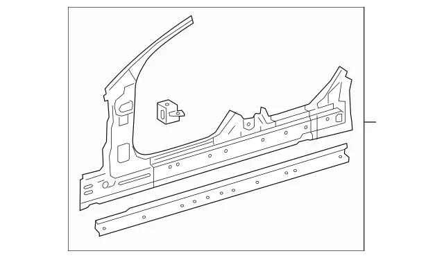 2136303602 - Side Walls: Side Wall for Mercedes-Benz: E300, E350, E43 AMG, E53 AMG, E63 AMG S Image image