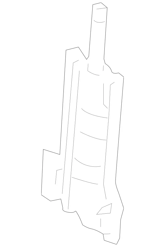 2516808125 - Body: Insulation for Mercedes-Benz Image