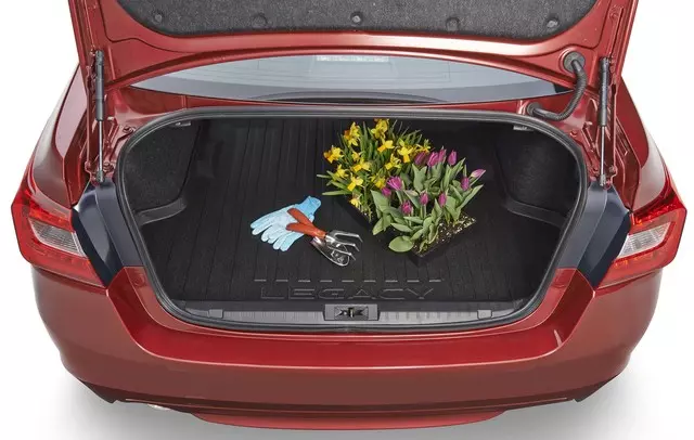 2010-2014 Subaru Legacy Rear Cargo Tray / Mat Liner Black OEM NEW - Subaru (J501SAJ500)