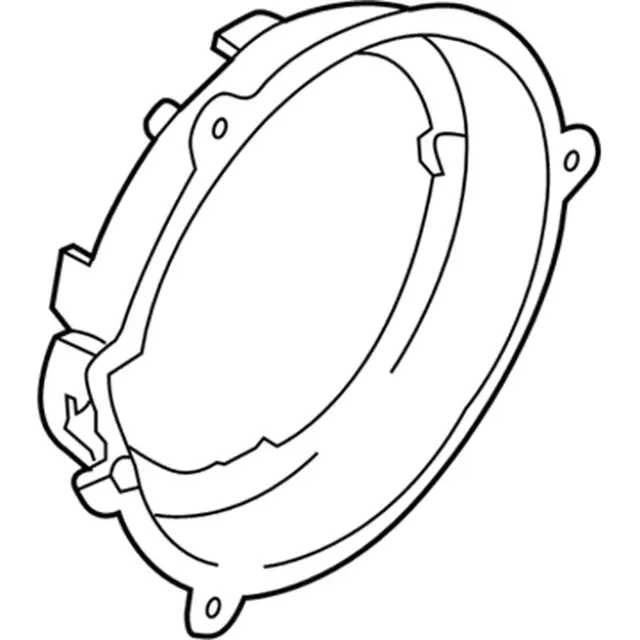 CK4Z18807B - Body: Quarter Panel Speaker Bracket for Ford: Transit-150, Transit-250, Transit-350, Transit-350 HD Image