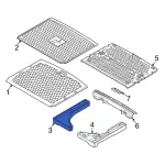 M1PZ78310B16A - Body: Insulator for Ford: Bronco Sport Image