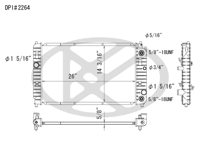 A2264 - : Koyorad Radiator for Koyo Image