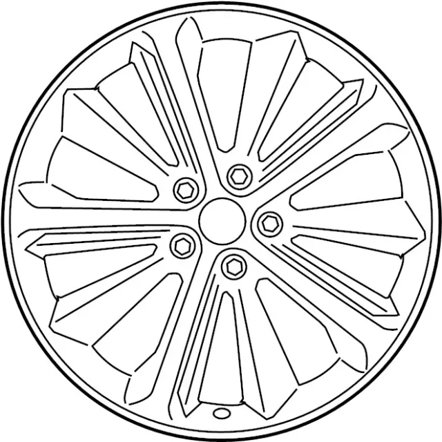D0C005CA3B - : Wheel, Alloy for INFINITI: Q60 Image