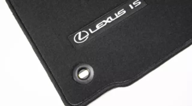 PT2065314420 - : Carpet Floor Mats - Black 2WD Non F-Sport for Lexus: IS250, IS350 Image