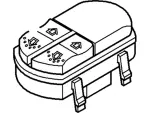 7S4Z14529B - Electrical: Window Switch for FORD Image