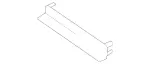 16793105007P82 - Body: Frame Cover for Mercedes-Benz Image