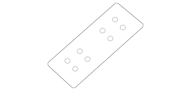 1676391300 - Side Panels: Connecting Sheet for Mercedes-Benz: GLE350, GLE450e, GLE580, GLS450, GLS580, GLS63 AMG, Maybach GLS600 Image image