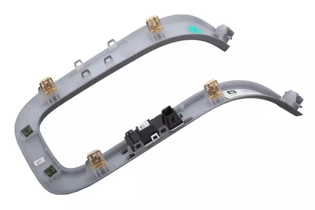 Dark Argent Silver Hi-Gloss Front Floor Console Applique - GM (22858477)