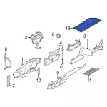 LJ6Z78046A25AA - Body: Insulator for Ford: Escape Image