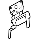 CJ5Z7804604A - Body: Hinge for Ford Image