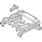 BE5Z5461710A - Body: Track Assembly for Ford: Fusion | Mercury: Milan Image image