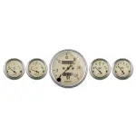 1808 - : GAUGE KIT, 5 PC., 3 1/8" &amp; 2 1/16", MECH. SPEEDOMETER, ANTIQUE BEIGE for AutoMeter Image