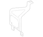 212620400064 - Front-End Assembly, Front Panel: Strut for Mercedes-Benz Image