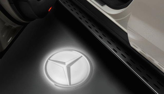 2178206800 - : Led Projectors, Mercedes Star, 2-Piece for Mercedes-Benz Image