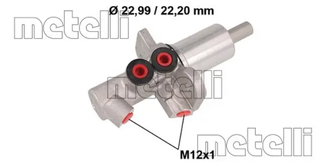 50547 - : Metelli Brake Master Cylinder for METELLI Image