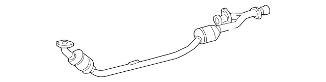 2094902919 - : Exhaust Pipe for Mercedes-Benz: CLK63 AMG Image