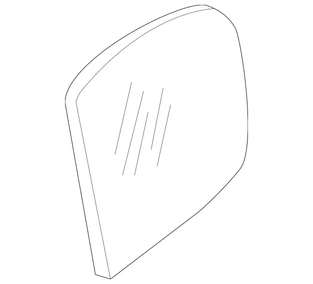 1648105319 - Front Doors: Mirror Glass for Mercedes-Benz: GL320, GL550, ML320, ML350, ML450, ML500, ML550, ML63 AMG Image image