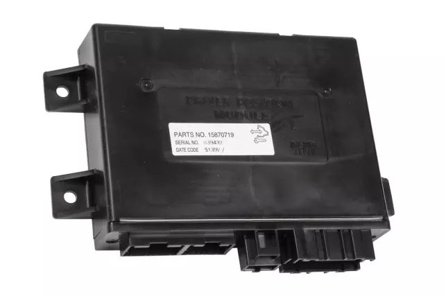 Driver Seat Adjuster Memory Module - GM (15870719)
